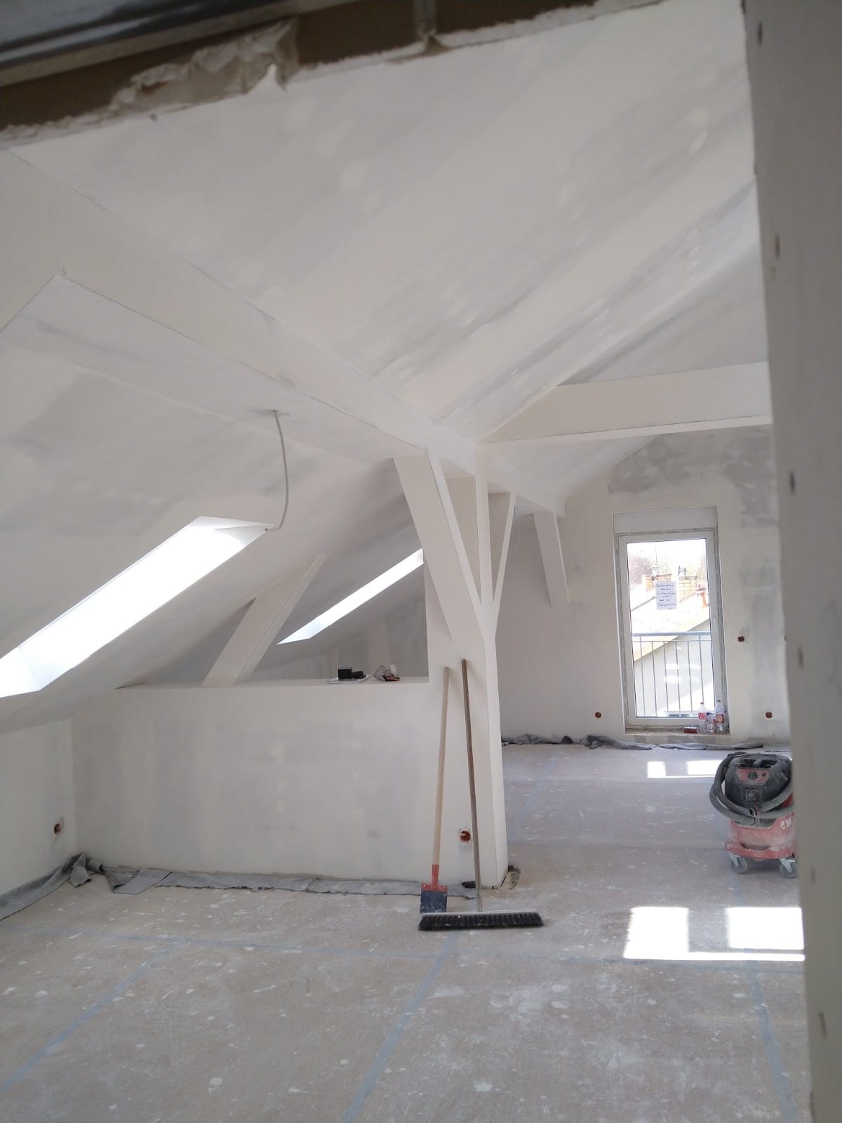 Ausbau einer Dachgeschosswohnung in Mellensee