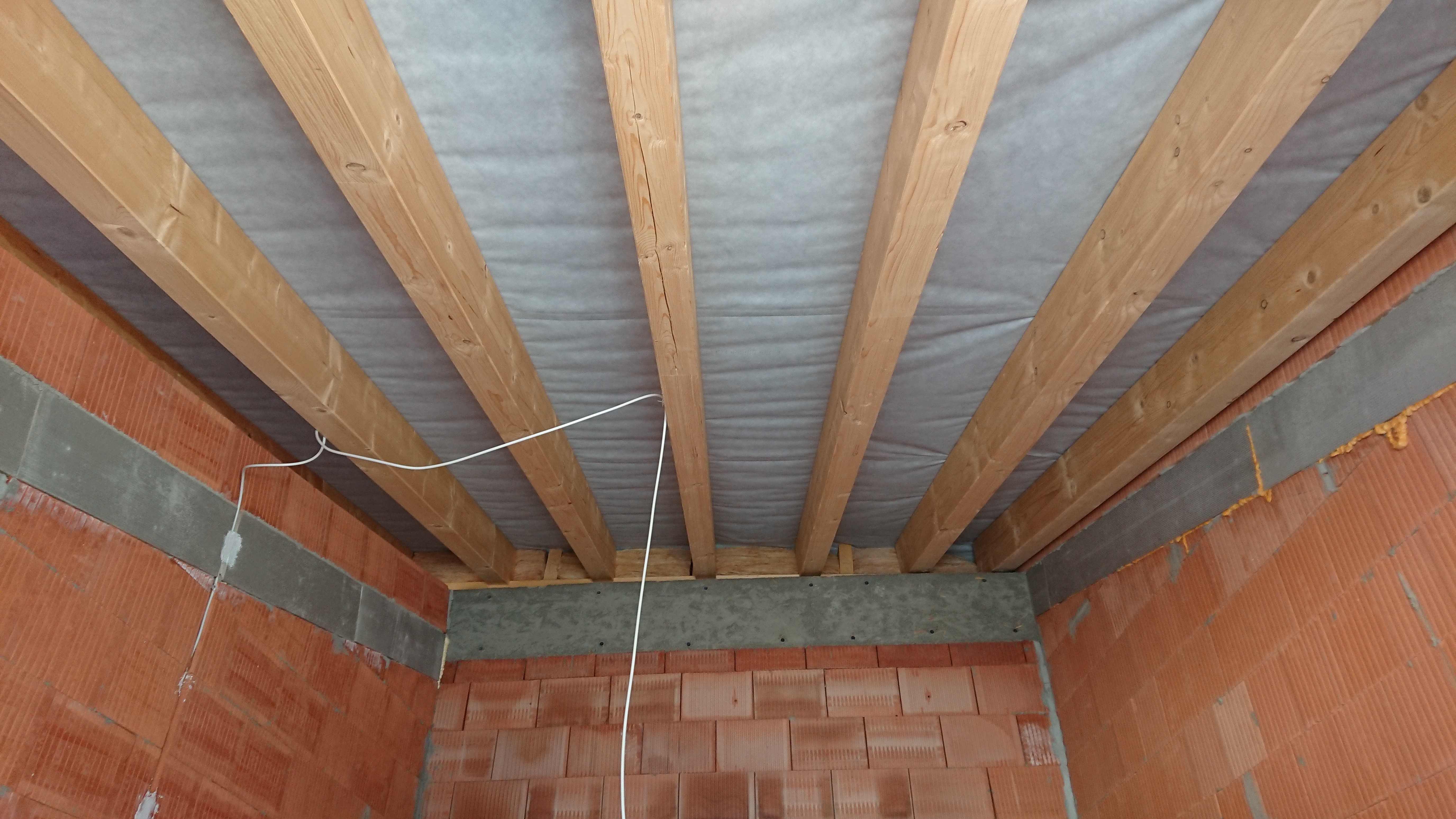 Trockenbauarbeiten in einem Neubau in Trebbin